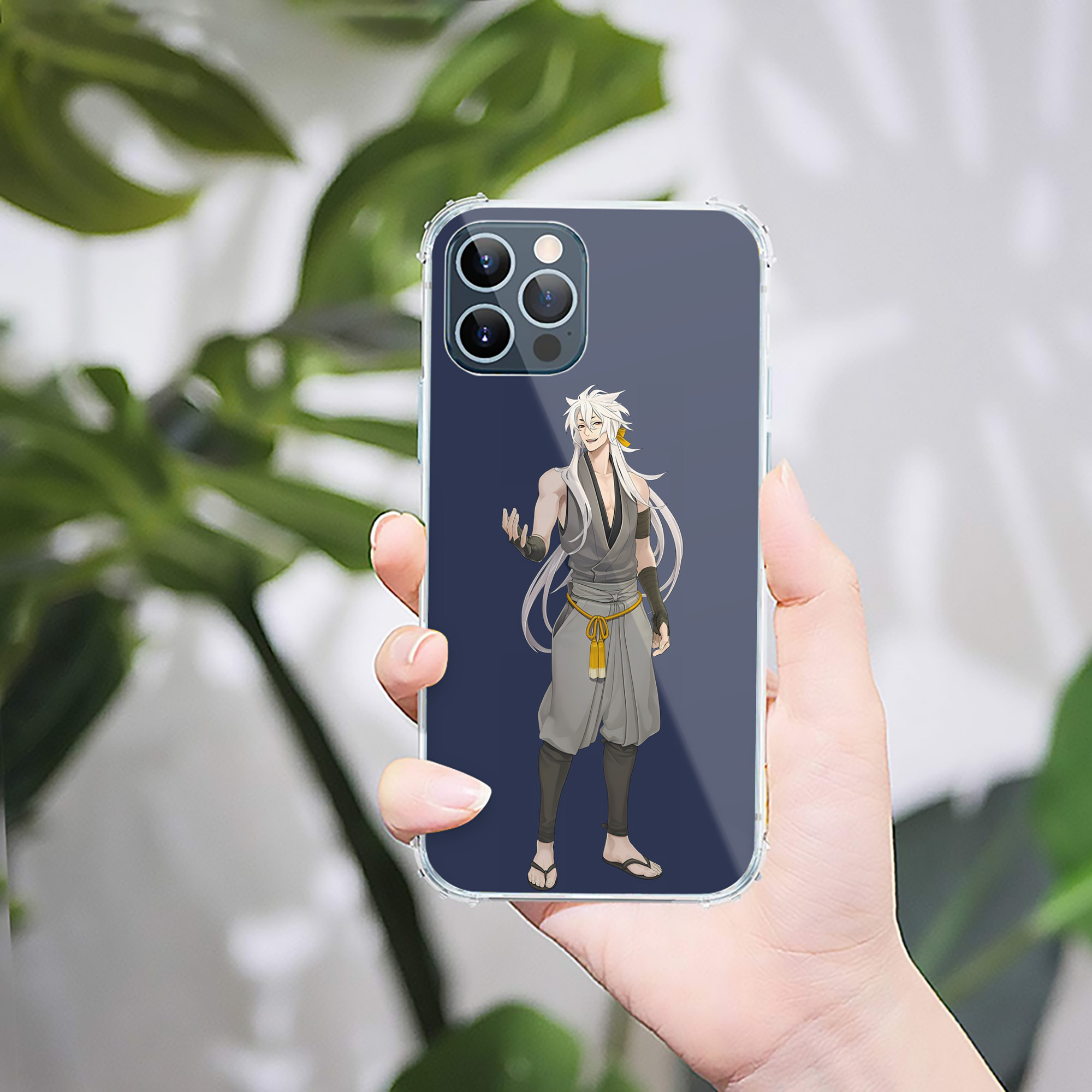 （画像用） 刀剣乱舞 Touken Ranbu 【iPhone 12シリーズ対応】透明スマホケース（クリアソフトケース）